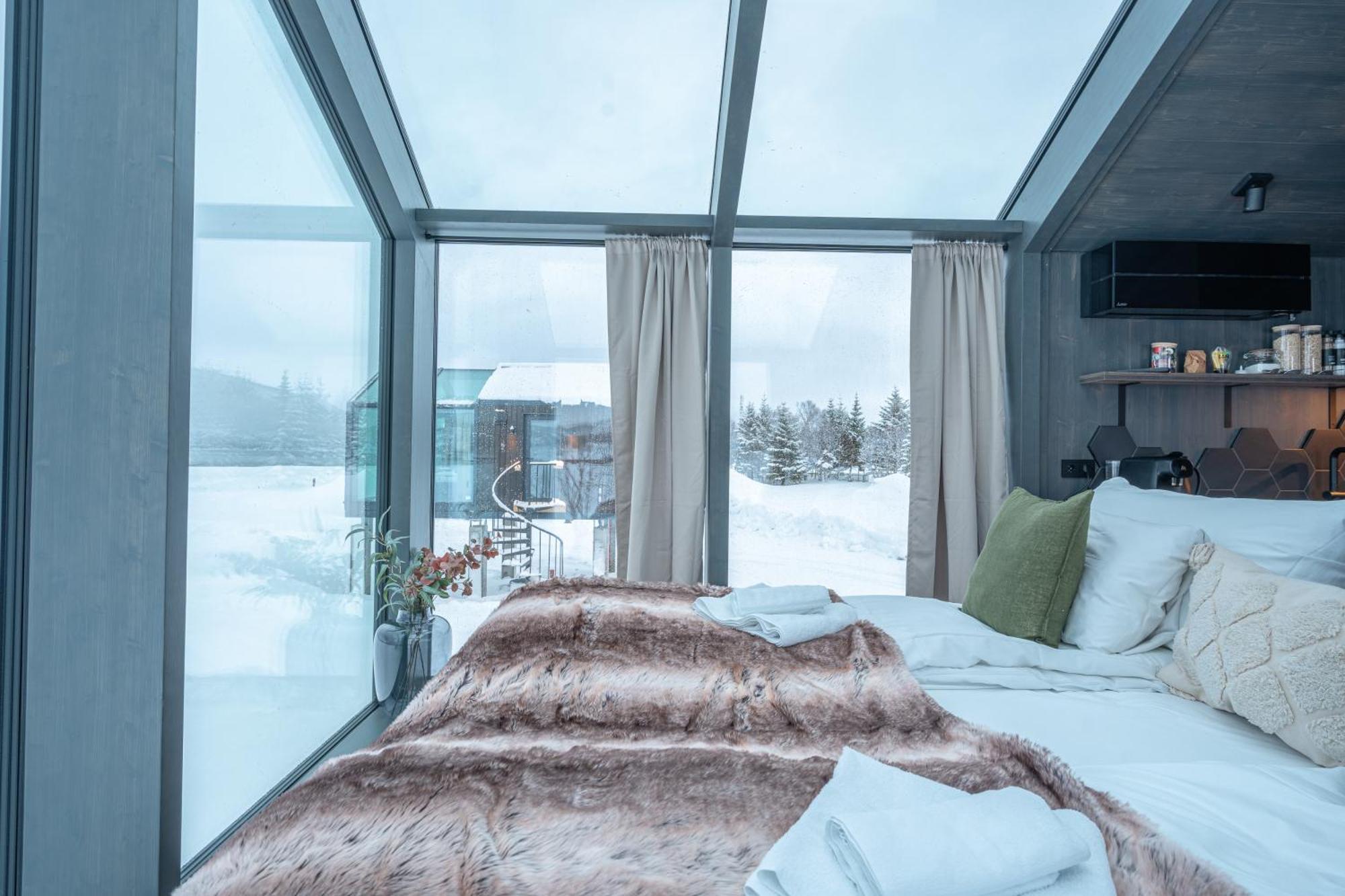 Aera - Glass Cabins Тромсё Экстерьер фото