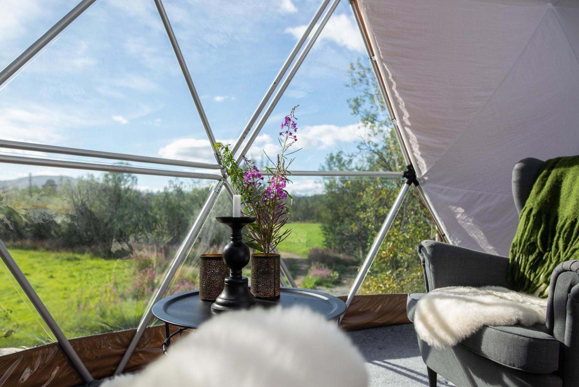 Aera - Glass Cabins Тромсё Экстерьер фото